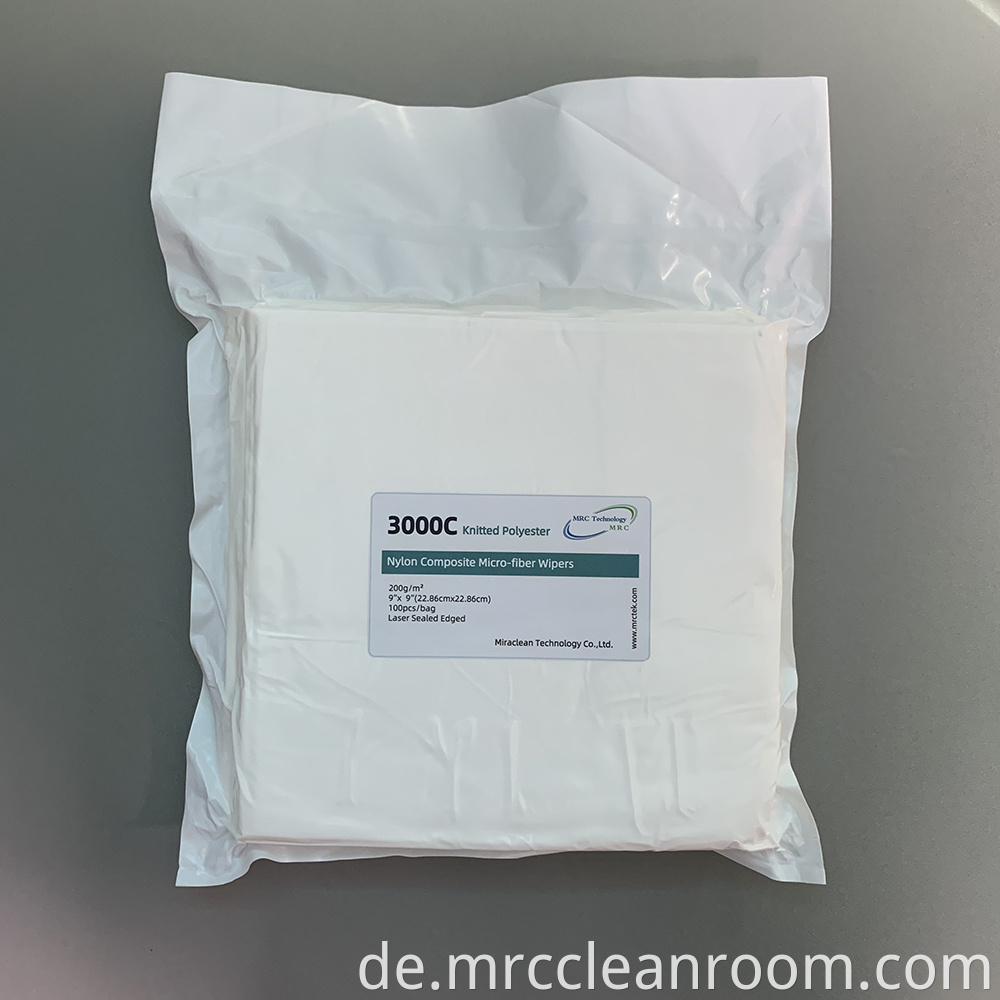 200gsm Knitted Polyester Wipes